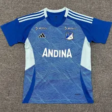 2025/26 Millonarios Home Blue Fans Soccer Jersey