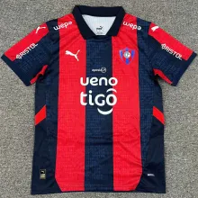 2025/26 Cerro Porteño Home Fans Soccer Jersey 波特诺山丘