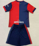 2024/25 Cagliari Home Kids Soccer Jersey 卡利亚里