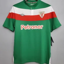 2011/12 Bibao AT Away Green Retro Soccer Jersey
