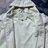 2025 Santos White Retro style Windbreaker