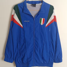 2025 Italy Blue Retro Style Windbreaker