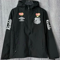 2025 Santos Black Retro style Windbreaker
