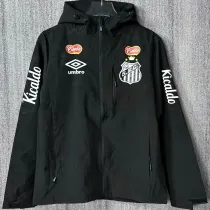 2025 Santos Black Retro style Windbreaker