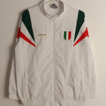 2025 Italy White Retro Style Windbreaker
