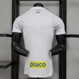 2024/25 Santos Home White Player Version Jersey (All Sponsor 全广告)