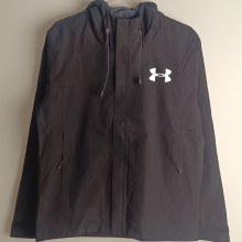 2025 Under Armour Black Windbreaker
