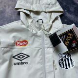 2025 Santos White Retro style Windbreaker