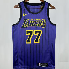 2021 Lakers DONCIC #77 NBA Jerseys