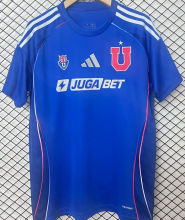 2025/26 Universidad de Chile Home Blue Fans Jersey