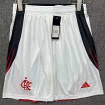 2025/26 Flamengo Home White Shorts pants