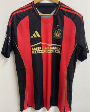 2025/26 Atlanta United Home Red Black Fans Soccer Jersey
