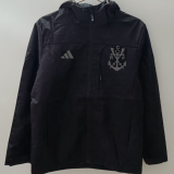 2025 Flamengo Black Windbreaker