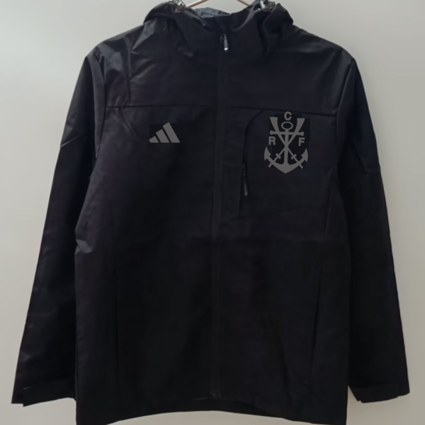 2025 Flamengo Black Windbreaker