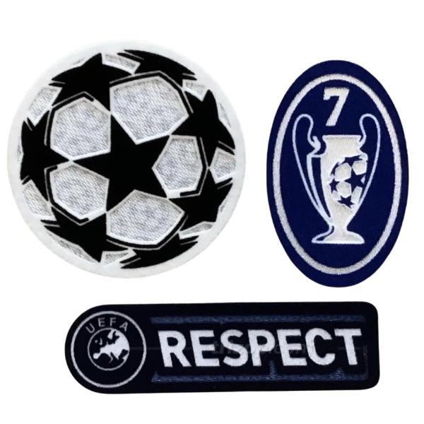 UEFA Champions Leaque 7 Patch 欧冠球+7字杯+公平条 (You can buy it Or tell me to print it on the Jersey )
