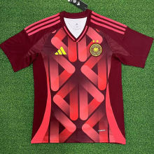 2025/26 Germany Away Red Fans Soccer Jersey