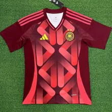2025/26 Germany Away Red Fans Soccer Jersey