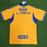 2025/26 U.A.N.L Tiger Home Yellow Fans Soccer Jersey
