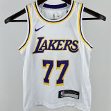 Lakers DONCIC #77 White Kids NBA Jersey 童装
