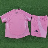 2025/26 Inter Miami Home Pink Player Version Kids Jersey 球员版童装