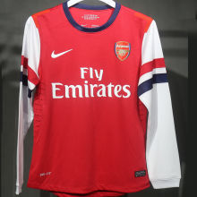 2012/13 ARS Home Red Retro Player Version Long Sleeve Jersey 球员版 长袖