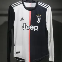 2019/20 JUV Home Retro Player Version Long Sleeve Jersey 球员版 长袖