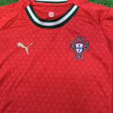 2025/26 Portugal Home Red Player Version Kids Jersey 球员版童装