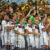 2014 Germany Home White Retro Player Version Soccer Jersey 3 Start 三星