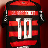 2025/26 Flamengo Home Long Sleeve Soccer Jersey