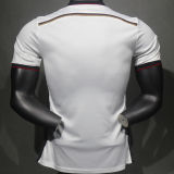 2014 Germany Home White Retro Player Version Soccer Jersey 3 Start 三星
