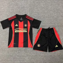 2025/26 Atlanta United Home Red Black Kids Soccer Jersey