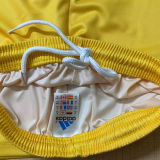 1995 Club America Home Yellow Retro Kids Soccer Jersey