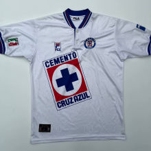 1998/99 Cruz Azul Away White Retro Soccer Jersey