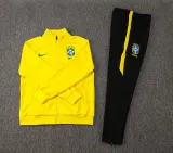 2025 Brazil Yellow Jacket Tracksuit