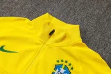 2025 Brazil Yellow Jacket Tracksuit