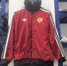 2025 M Utd Red Retro Windbreaker
