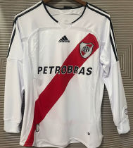 2006/07 River Plate Home Retro Fans Long Sleeve Soccer Jersey