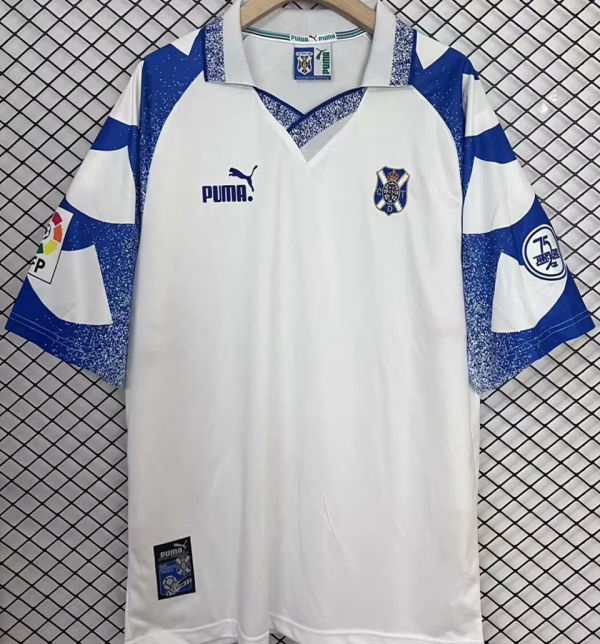 1997/98 Tenerice Home White Retro Soccer Jersey