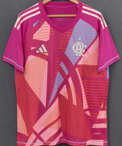2025/26 Flamengo Pink GK Fans Soccer Jersey