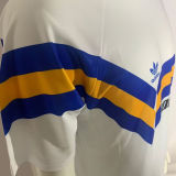 1990/1991 Boca Away White Retro Soccer Jersey