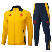 2025/26 M Utd Yellow Jacket Tracksuit
