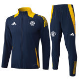 2025/26 M Utd Sapphire Blue Jacket Tracksuit