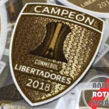 CAMPEON LIBERTADORES PATCH 2018 解放者杯胸前冠军章   (You can buy it Or tell me to print it on the Jersey )