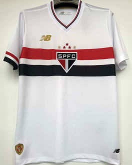 2025/26 Sao Paulo 1:1 Quality Home Fans Soccer Jersey