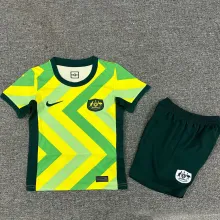 2025/26 Australia Home Kids Soccer Jersey