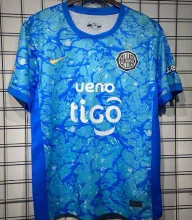 2025/26 Club Olimpia Third Blue Fans Soccer Jersey