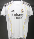 2025/26 RM Home White Player Version Soccer Jersey