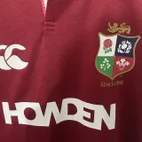 2025 The British & Irish Lions Home Red Player Version Rugby Shirt 红狮子 硅胶版