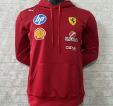 2025 Ferrari Red F1 Hoody Jacket