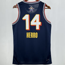 2025 ALL-STAR HERRO #14 Dark Blue NBA Jerseys